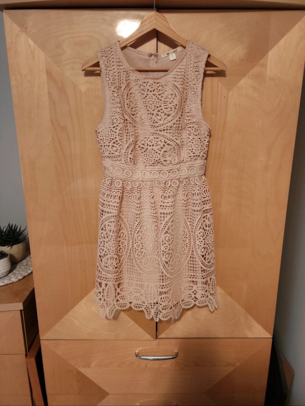 Miami Open Crochet Minidress Size Small